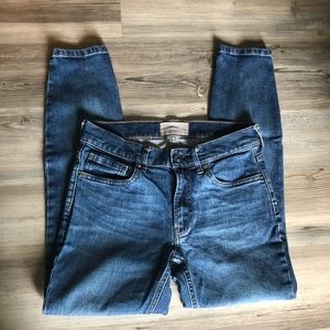 Everlane high rise ankle skinny jeans